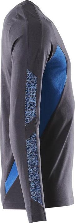 Produktbild Mascot Longsleeve Accelerate Schwarzblau/Azurblau Gr.2XL (S, XXL)