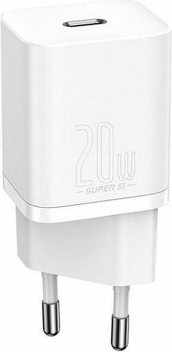 Produktbild Baseus Mini wall charger GaN5 20W (white) (20 W, 1 Port)