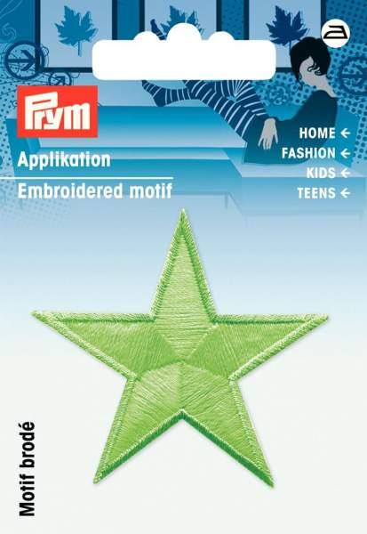 Image du produit Prym Application GLOW IN THE DARK, étoiles, vert 2 pcs. (2 pcs, 6 x 5.50 cm)