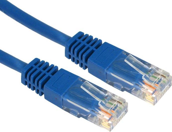 Produktbild Cables Direct CDL 4m Cat5e Cbl - Blue 26AWG (U/UTP, CAT5e, 4 m)