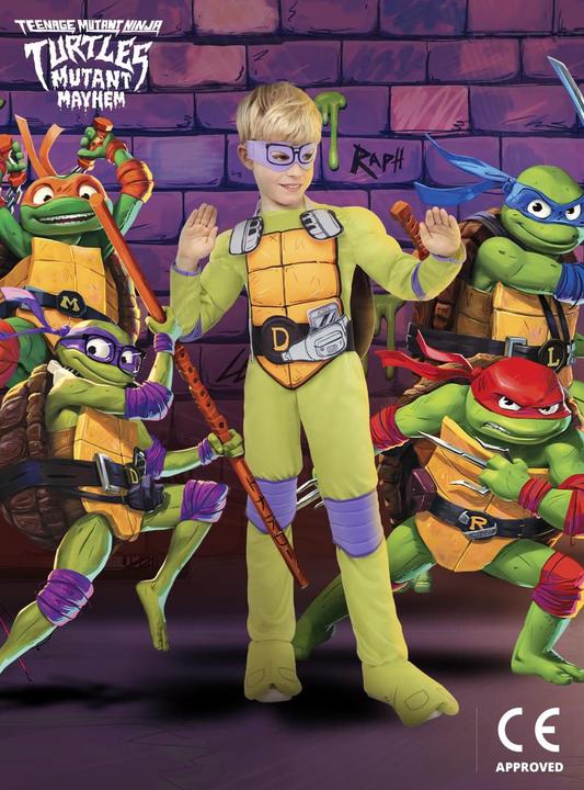 Produktbild Metamorph Teenage Mutant Ninja Turtles – Donatello Kostüm für Kinder (158, 164)