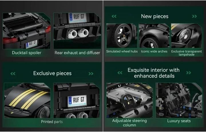 Actual product image Cada Ruf Gt