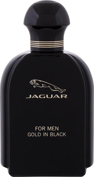 Actual product image Jaguar Gold In Black by Eau de Toilette Spray 100 ml (Eau de toilette, 100 ml)