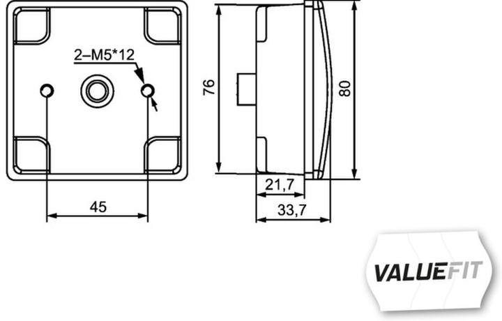 Actual product image Hella Indicator lamp LED 2SW 357 029-121