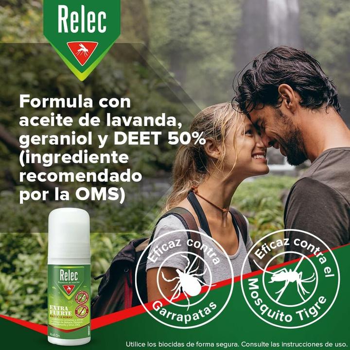 Produktbild Omega Pharma Relec Extra Strong Roll-On 50 Ml (Roll-on, 50 ml)