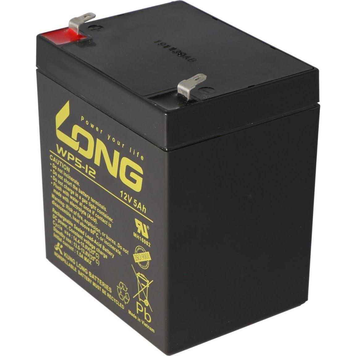 Kung Long, Fahrzeugbatterie, Akku APCRBC140 von APC, Komplettset bestehend aus 16 Akkus (12 V, 5 Ah)