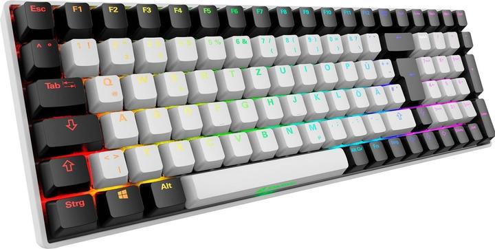Image du produit Sharkoon SGK50 S2 wh Gateron Brown FR (Allemagne, Filaire, Sans fil)