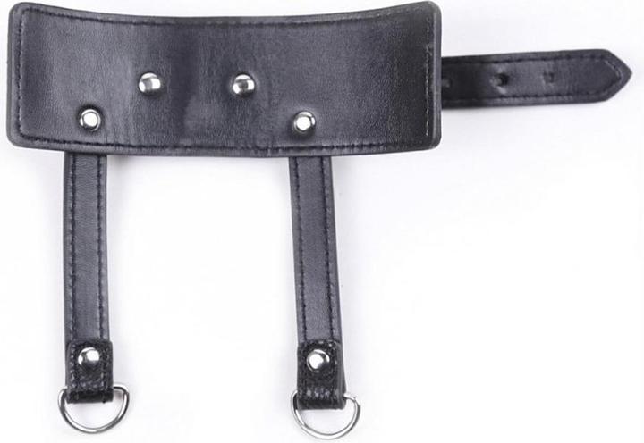 Actual product image BDSMaster Black Loop Dick Penis Leash