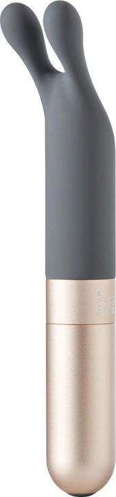 Actual product image Lovehoney x Love Not War Laska Sustainable Rechargeable Dual Stimulation Vibrator