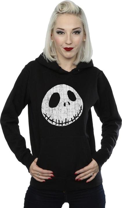Produktbild Disney Nightmare Before Christmas Jack Cracked Face Kapuzenpullover (L)