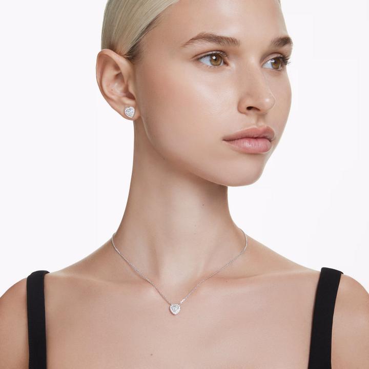 Produktbild Swarovski x Ariana Grande Set Verschiedene Schliffe Herz Weiss Rhodiniert (Swarovski Metall)