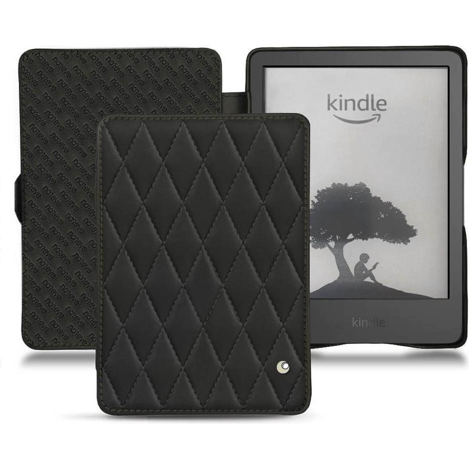 Noreve Lederschutzhülle horizontal (Kindle), Tablet Hülle, Schwarz
