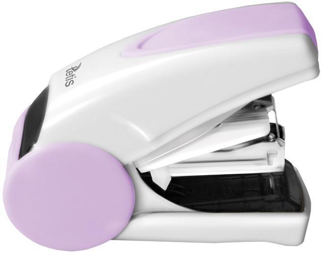 Produktbild Tetis Mini-Ordner GV080-FB weiss-lila Ordner (20 Blätter)