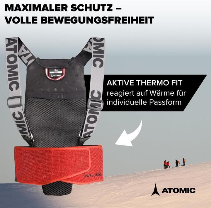 Image du produit Atomic Protecteur Live Shield Junior (taille : JL, taille 140 à 160) (L, Protection dorsale)