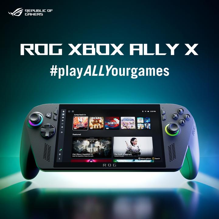 Actual product image ASUS ROG Xbox Ally X RC73XA-NH011W