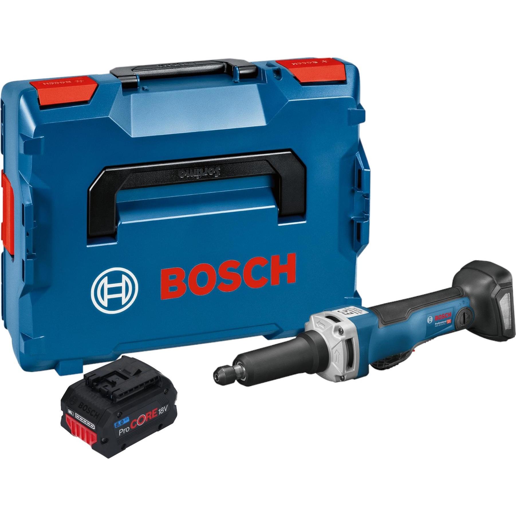 Thumbnail - Bosch Professional, Schleifmaschine + Poliermaschine, Bosch GGS 18V-23 PLC Professional Akku Geradschleifer 18 V Brushle...