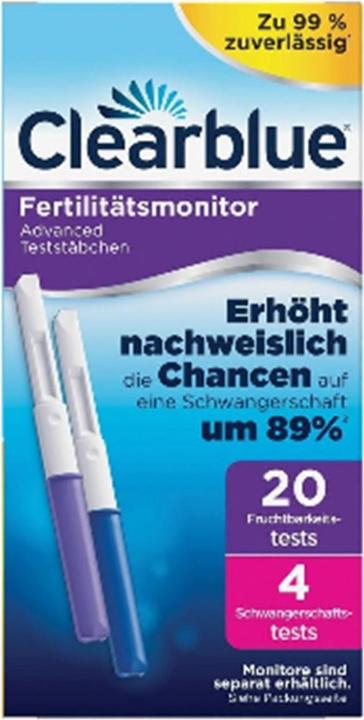 Produktbild Clearblue Fertilitätsmonitor Advanced Teststäbchen