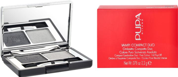 Produktbild Pupa Milano Pupa Vamp! Compact Duo Silver Stone (009 Silver Stone, Silver stone)