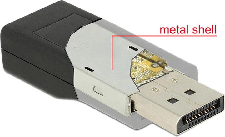 Produktbild Delock DisplayPort 1.2 Stecker auf HDMI Buchse (HDMI, 5.70 cm)