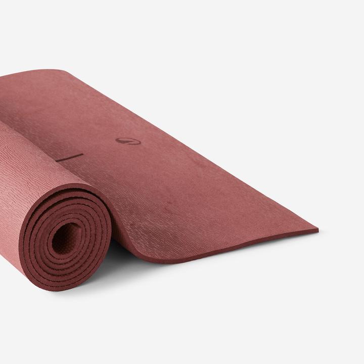 Immagine prodotto Domyos Yogamatte Einsteiger 180 cm × 50 cm × 5 mm - braun (5 mm)