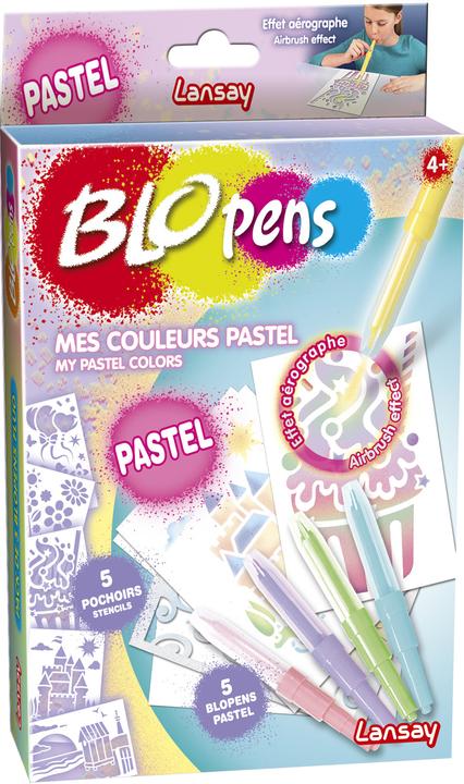 Blopens PACK 5 COULEURS PASTEL (FR-EN)