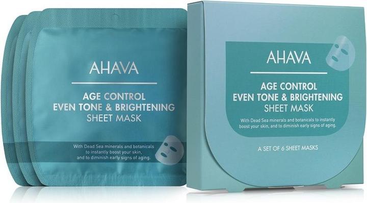 Actual product image Ahava Uplifting & Firming Sheet Mask - Firming & Smoothing Sheet Mask
