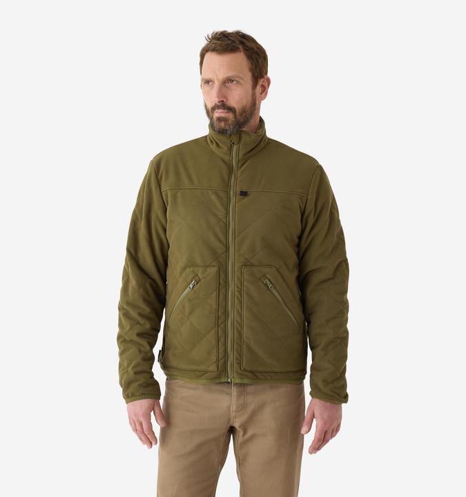 Produktbild Solognac Jagdjacke 500 wattiert geräuscharm grün (S, M, L, XL, XXL)