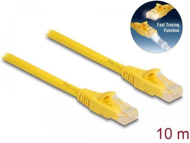 Produktbild Delock RJ45 Kabel Cat.6A U/UTP Fast Tracing 10 m (U/UTP, UTP, CAT6a, 10 m)