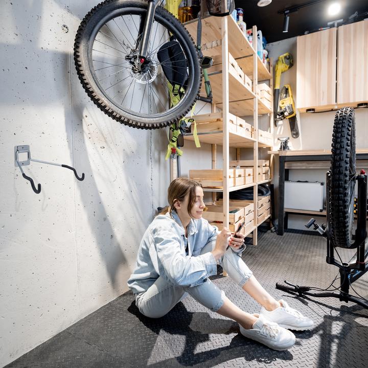 Produktbild Relaxdays Fahrradwandhalterung