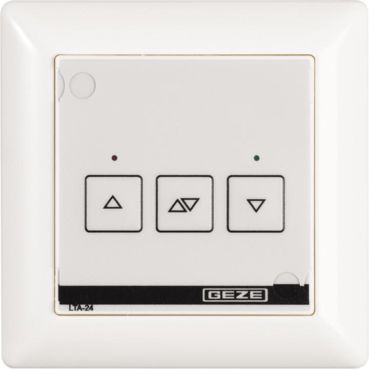 Actual product image Geze Fan pushbutton AS500 LTA-24- 129393AZ UP for