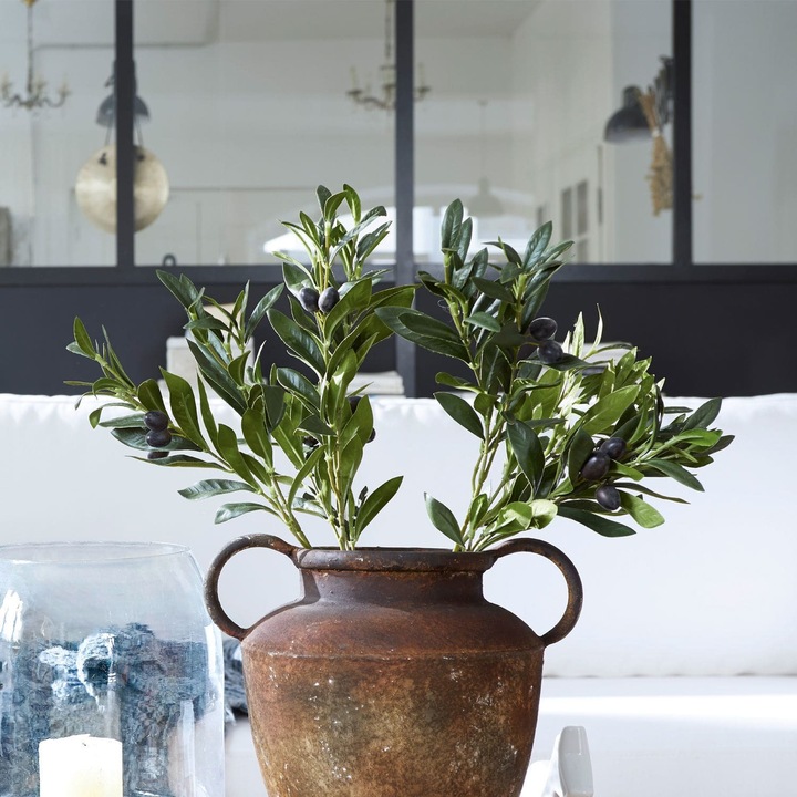 Produktbild Loberon Deko-olivenzweig 2er Set Olives (86 cm)