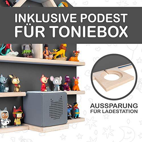 Actual product image Little Moonshine Shelf for Tonie Box and Tonies, gray