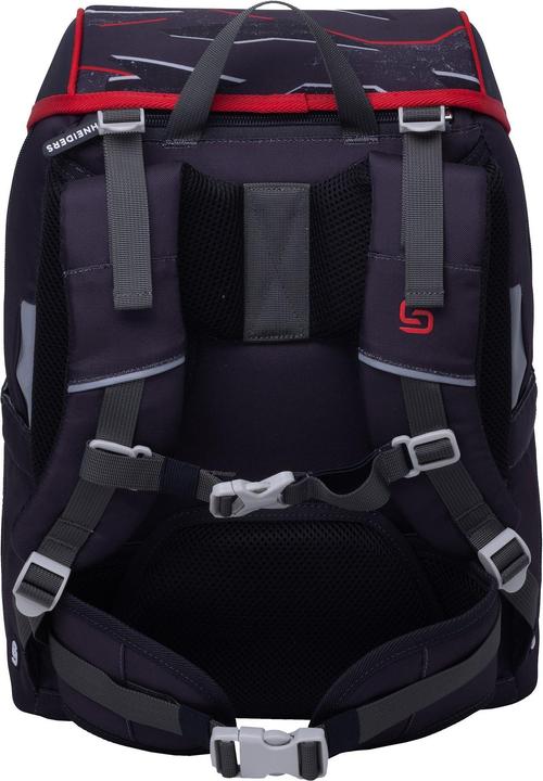 Produktbild Schneiders Schultaschenset Shadow Spy black red (19 l)
