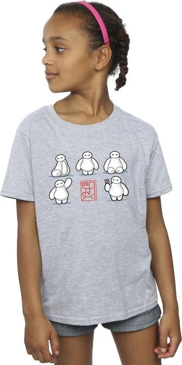 Produktbild Disney Big Hero 6 Baymax Many Poses TShirt Mädchen (152, 158)