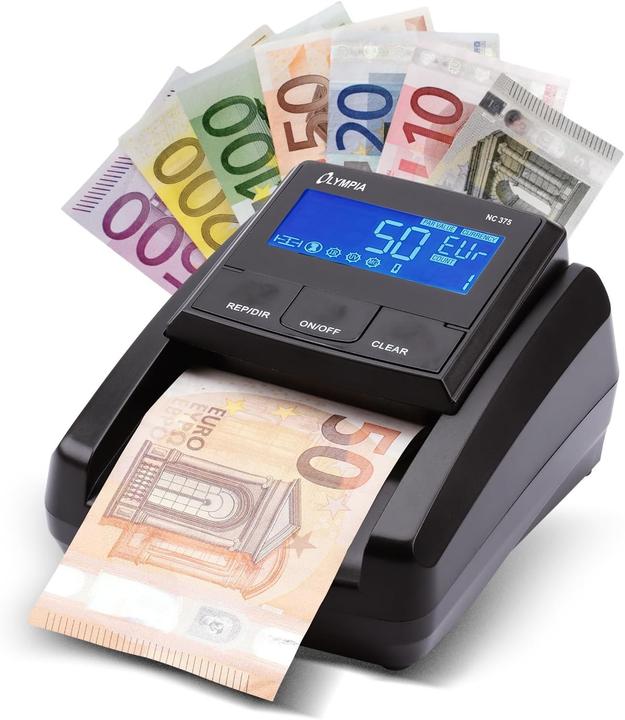 Produktbild Genie Geldscheinprüfgerät OLYMPIA NC375 (Geldscheinprüfer)