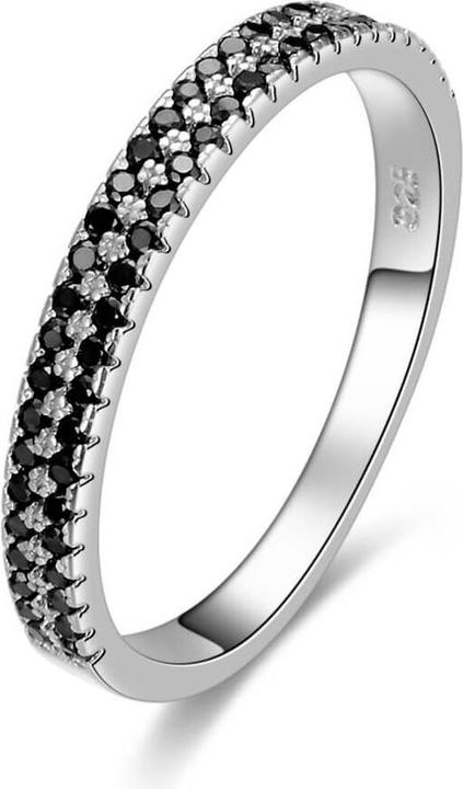 Immagine prodotto Beneto Anello moda da donna con zirconi AGG387 - Circuito: 62 mm (62)