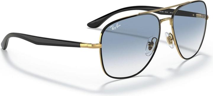 Blau, Schwarz auf Gold