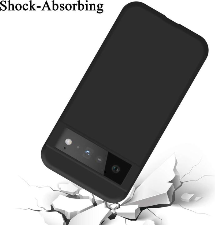 Actual product image Cadorabo Bumper Case for Google PIXEL 6 PRO TPU Liquid Silicone Cover for Google PIXEL 6 PRO (Google Pixel 6 Pro)