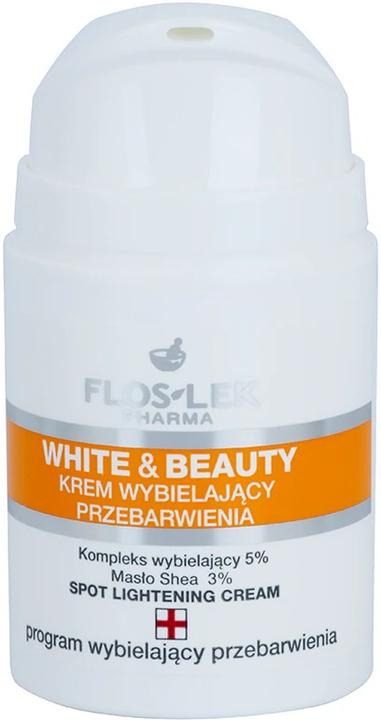 Actual product image FlosLek Pharma White & Beauty Spot Lightening Cream krem wybielający przebarwienia 50ml (50 ml)