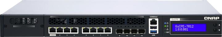 Immagine prodotto QNAP QuCPE-7012-D2123IT-8G Intel Xeon D-2123IT.5GbE porte RJ45 e 0GbE SFP+ porte 1x rete