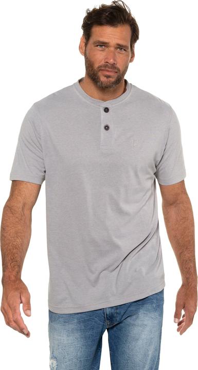 Actual product image JP1880 2 Pack of Three Button Short Sleeve Cotton Henley Tee (4XL)