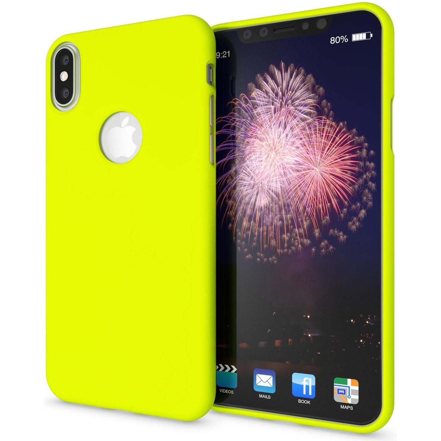 Nalia Handyhülle (Apple iPhone X), Smartphone Hülle, Gelb