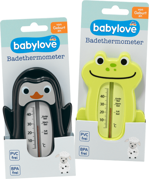Produktbild dm babylove Badethermometer