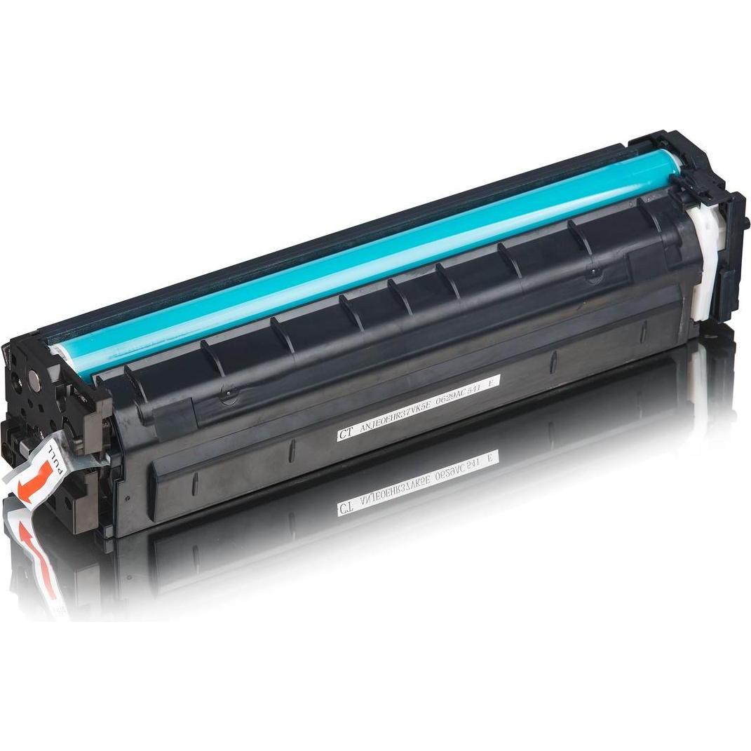 Inkadoo, Toner, Toner kompatibel zu HP CF541A / 203A Toner, cyan Cyan (C)