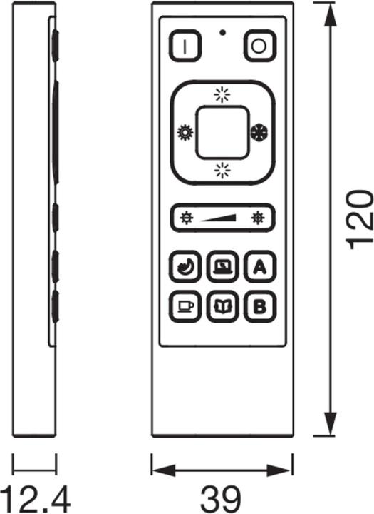 Produktbild Osram HOMELIGHTING Smart+ Funk-Fernbedienung