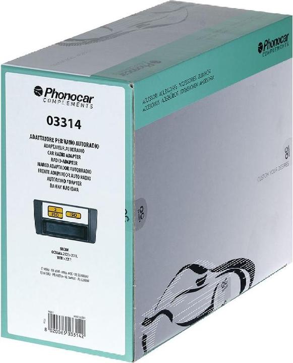 Actual product image Phonocar Kit Radioblende schwarz Skoda