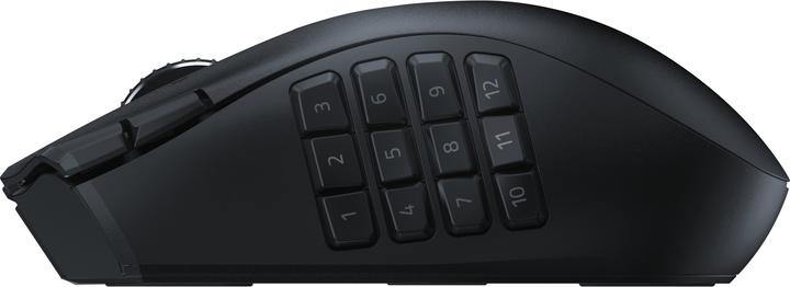 Produktbild Razer Naga V2 HyperSpeed für Spiele, 2,4 GHz, Bluetooth, Kabellos, Schwarz (Kabellos)