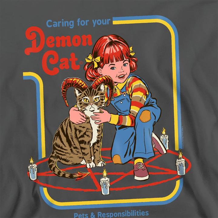 Produktbild Steven Rhodes Caring For Your Demon Cat Sweatshirt (M)
