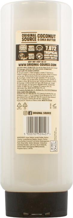 Image du produit Original Source Source originale, Beurre de coco et de karité, Gel douche, 250 ml (250 ml)
