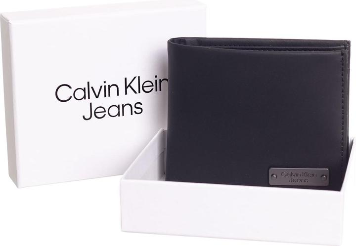 Image du produit Calvin Klein CKJ Plaque Bifold W/Coin Noir